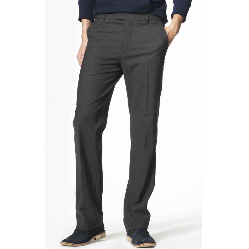 ベーシックレッグパンツ, グレー, large image number 0