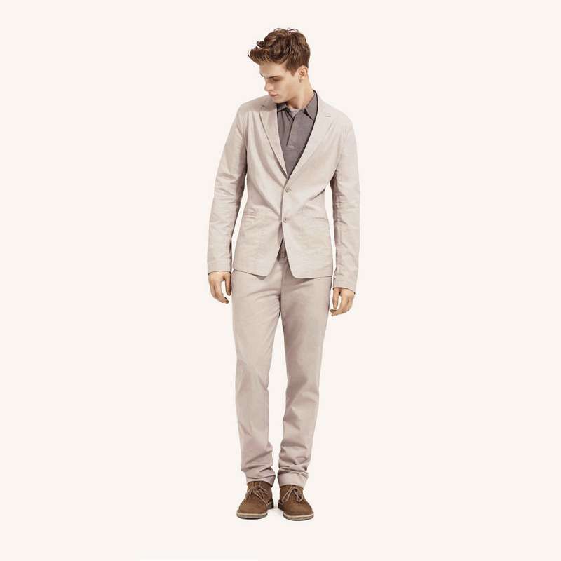 カジュアルスプリングイージージャケット, グレー, large image number 3