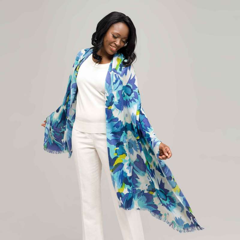 フラワーラックススカーフ, , large image number 0